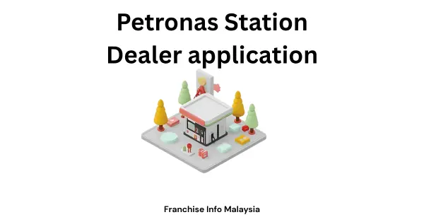 3D illustration for PETRONAS Station Dealer Application 2025 requirements and process