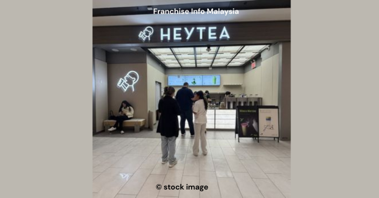 photo of Heytea outlet in US